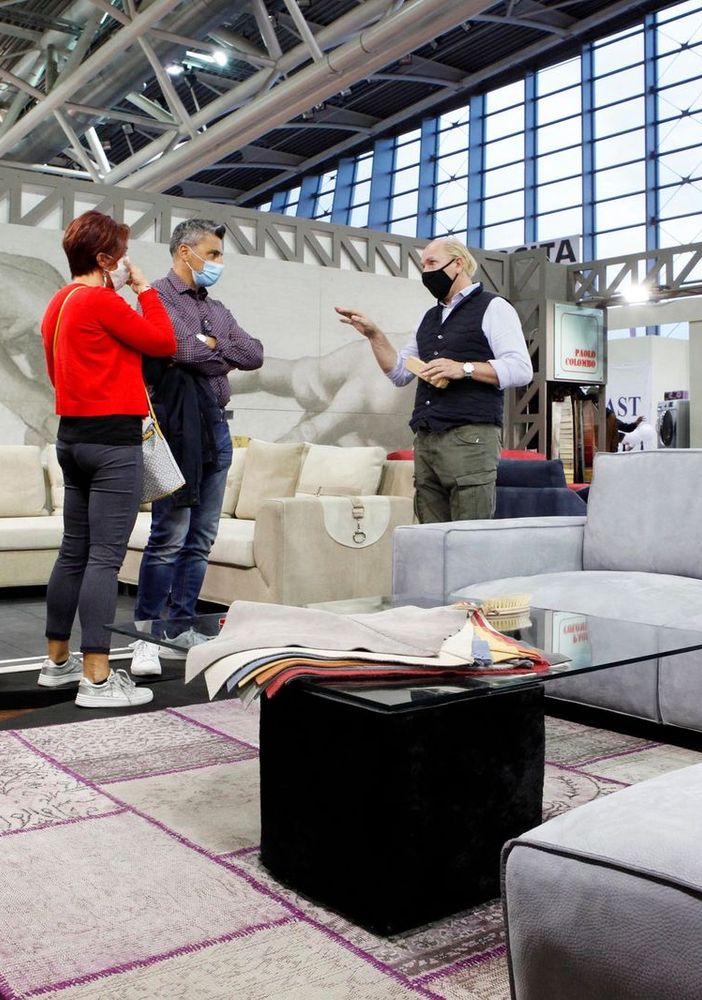 Un immagine dei saloni di Expocasa