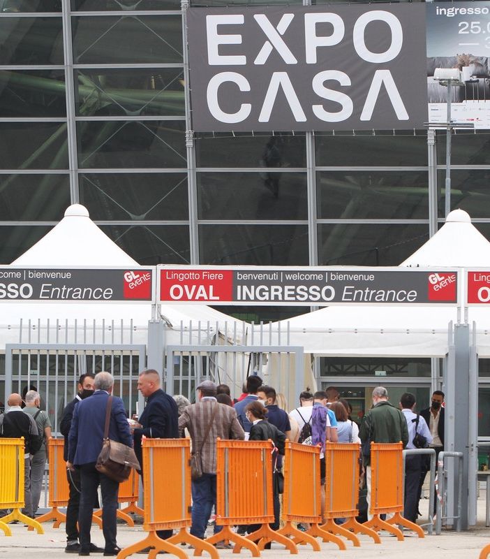 L'ingresso del padiglioni del Lingotto - Credit Daniele Bottallo