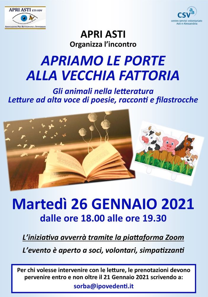 La locandina dell'evento