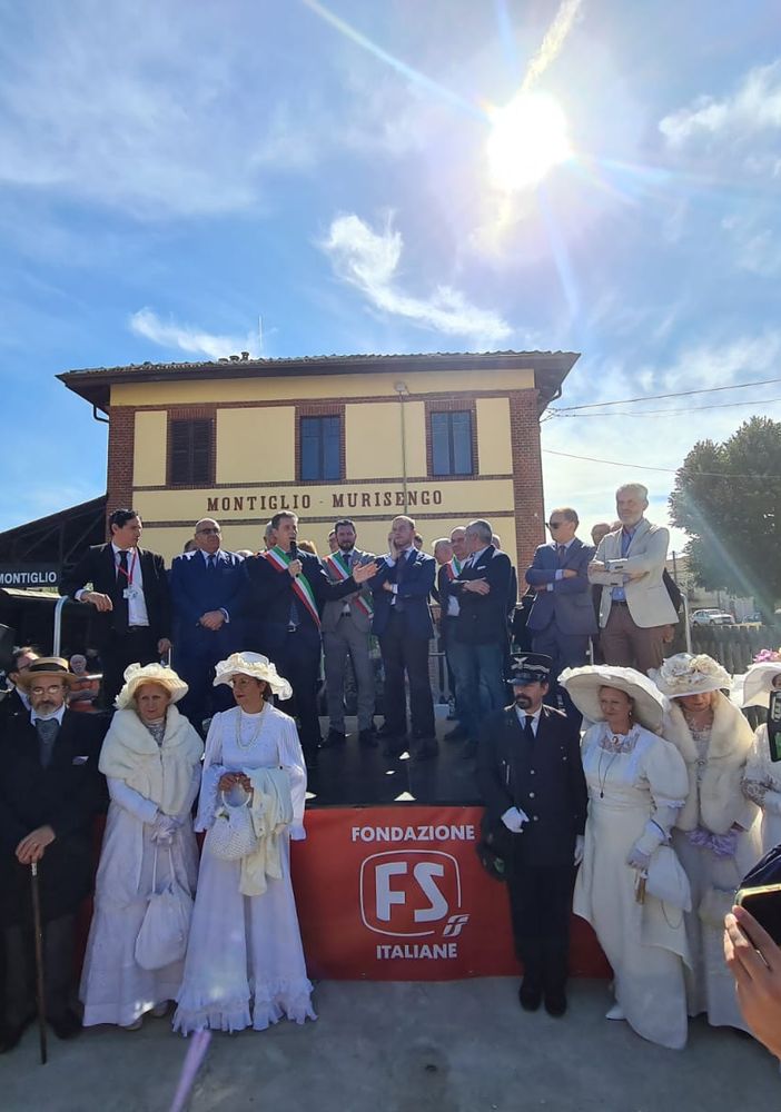 Tutto esaurito per la riapertura della linea ferroviaria Chivasso-Asti