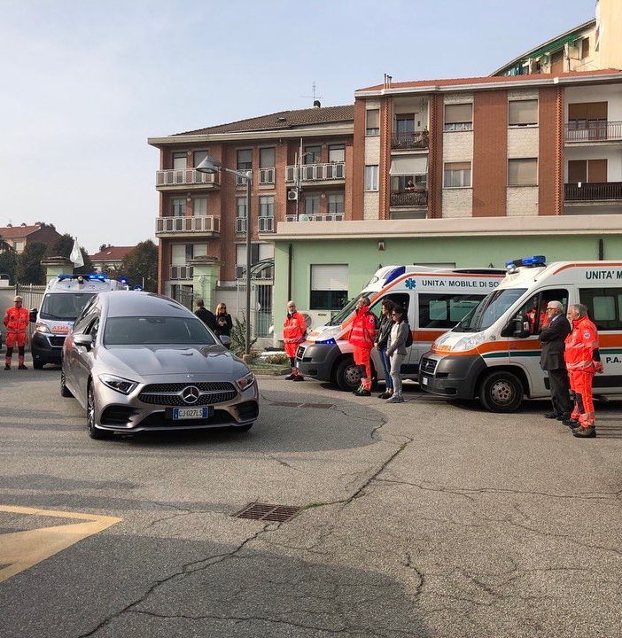 Foto tratta dalla pagina Facebook della Croce Verde di Asti