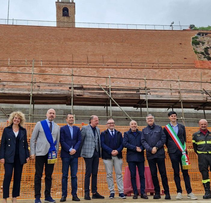 L'inaugurazione di questa mattina