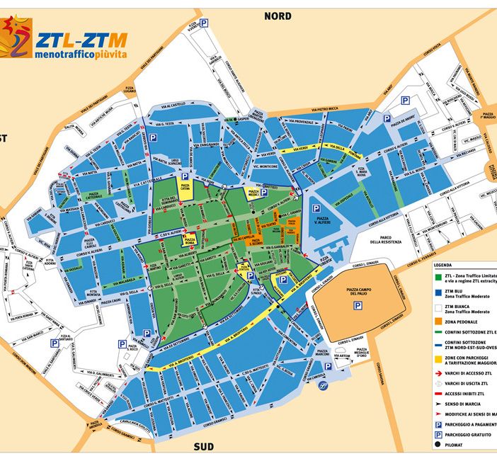 ZTL Cattedrale attiva dal 31 luglio, costerà di più parcheggiare in piazza Castigliano