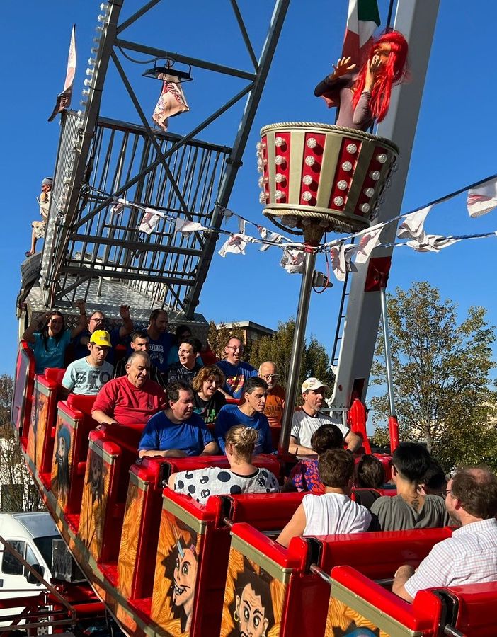 Albaland: il Luna Park ad Alba accoglie più di 100 ragazzi dei Centri riabilitazione, per la Fiera del Tartufo