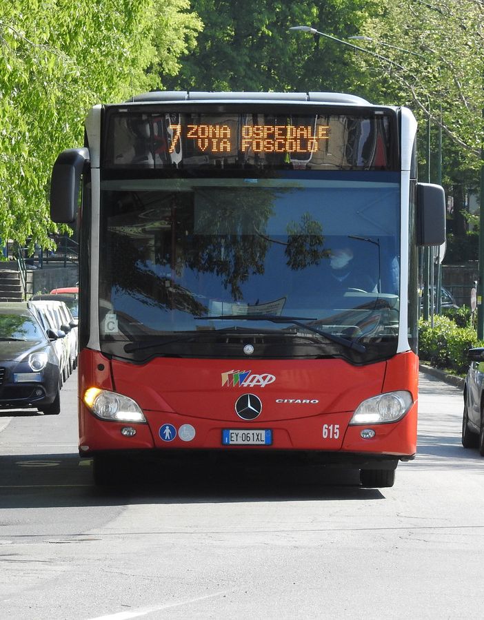 Un autobus della flotta Asp