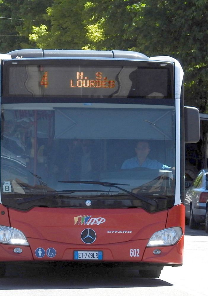 Un autobus della flotta Asp
