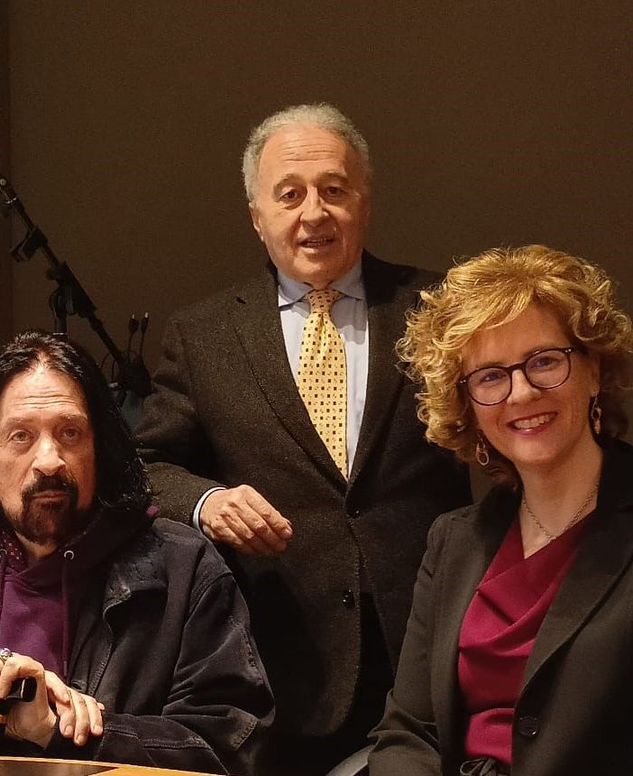 Nell'immagine, da sinistra a destra: Pellegrino Delfino, Claudio Lucia e Silvana Nosenzo