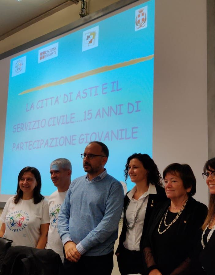 Per i 15 anni di Servizio civile ad Asti anche l'assessore regionale Chiara Caucino