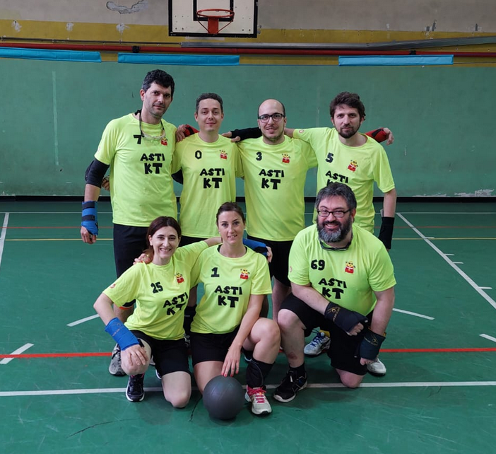 La squadra astigiana di hitball