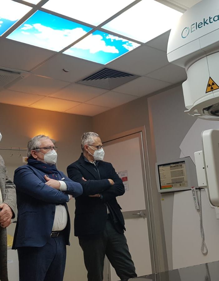 Inaugurazione accelleratore lineare radioterapia di Asti
