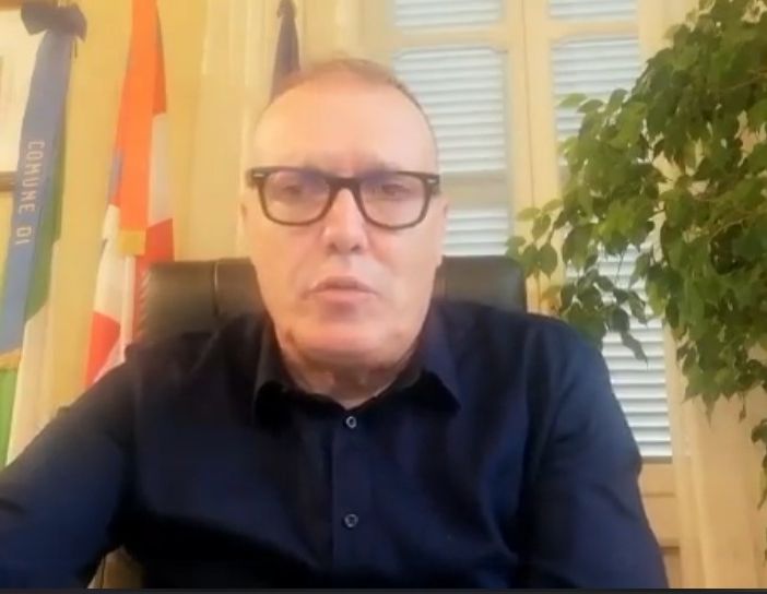 Il sindaco Cavallero