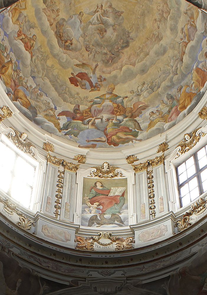 Gli affreschi della cupola di San Martino