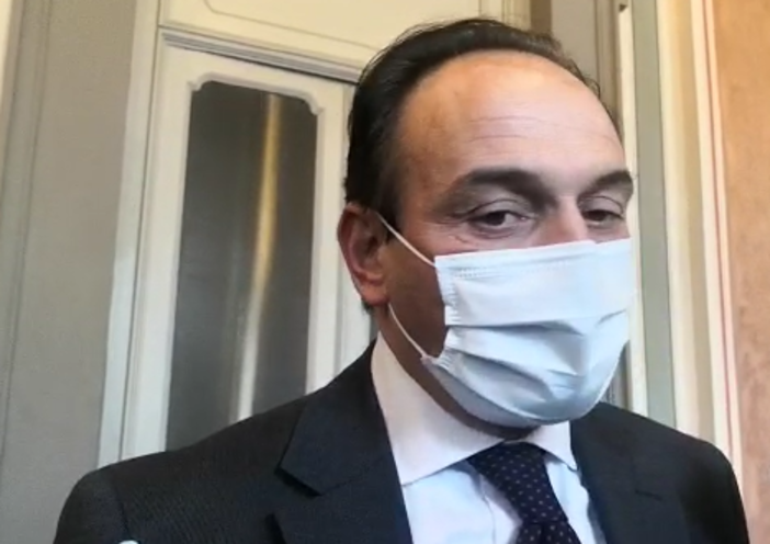 Il presidente della Regione Piemonte, Alberto Cirio