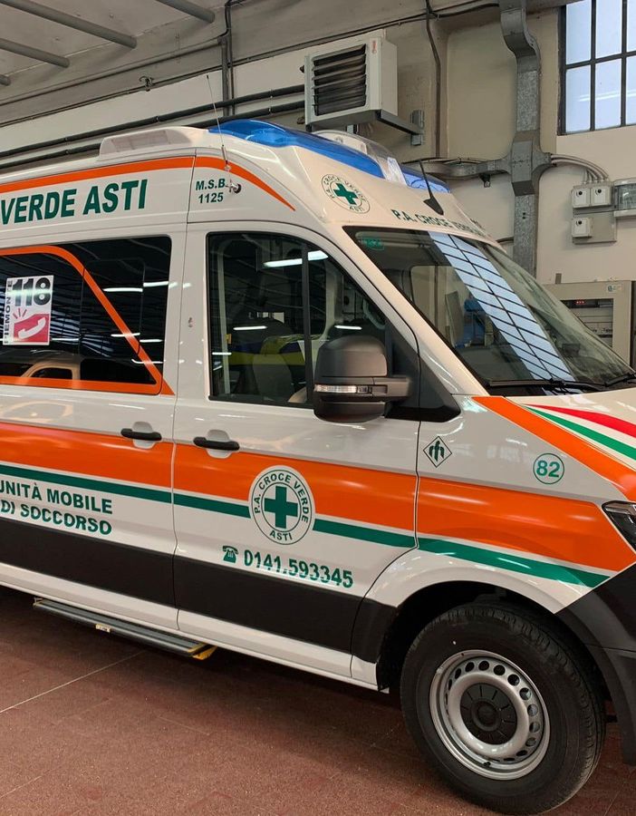 Ancora un'ambulanza della Fondazione Crt per la Croce Verde di Asti