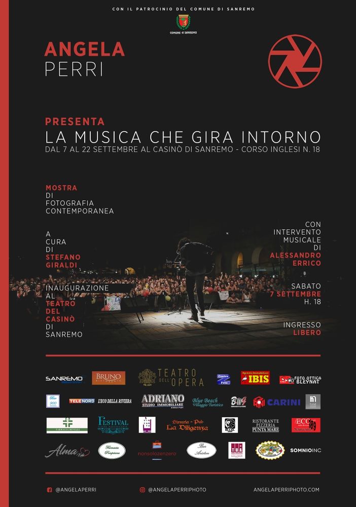Conosciamo meglio la fotografa Angela Perri e la sua mostra &quot;La musica che gira intorno&quot;