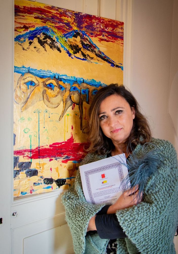 &quot;Non sei sola - I lions contro la violenza sulle donne&quot; con la mostra dell'artista Anna Maria Giordano