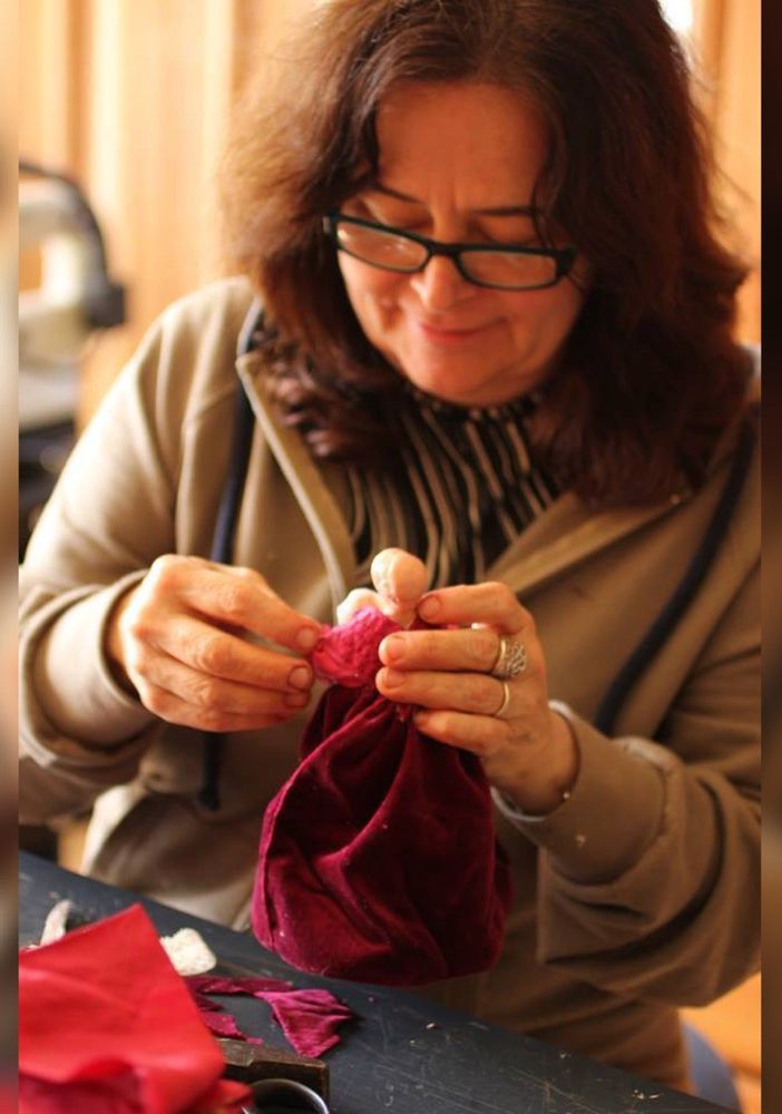 Anna Rosa al lavoro