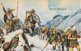 Annibale giunge in Italia
