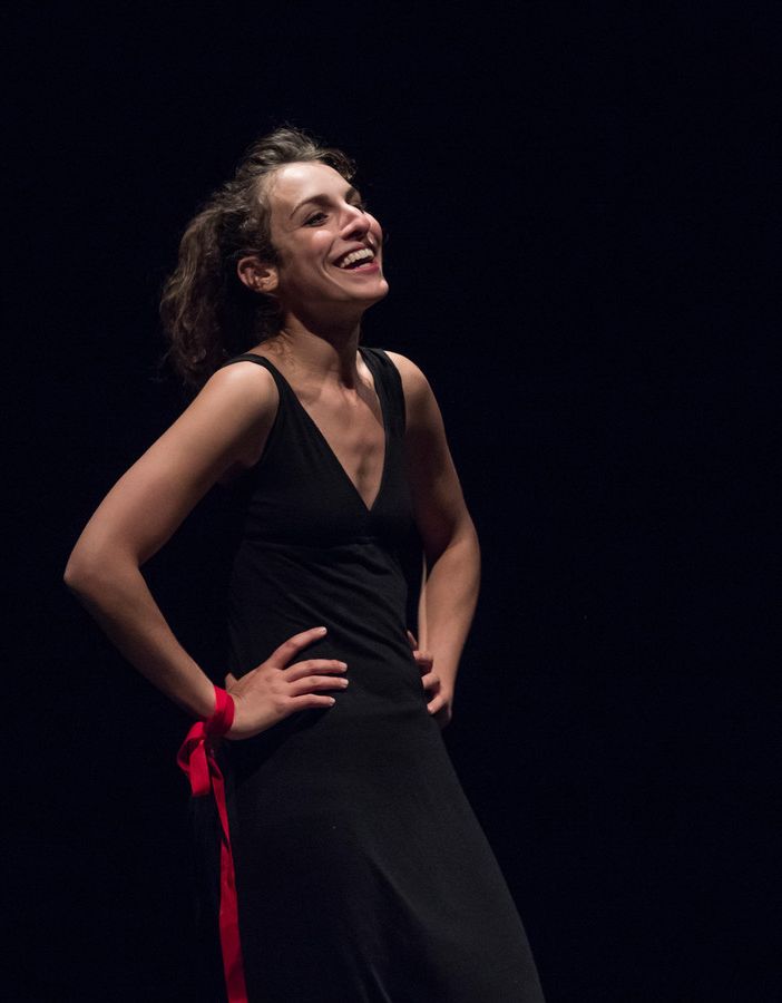 Un'immagine di scena dello spettacolo (Ph. Andrea Macchia)