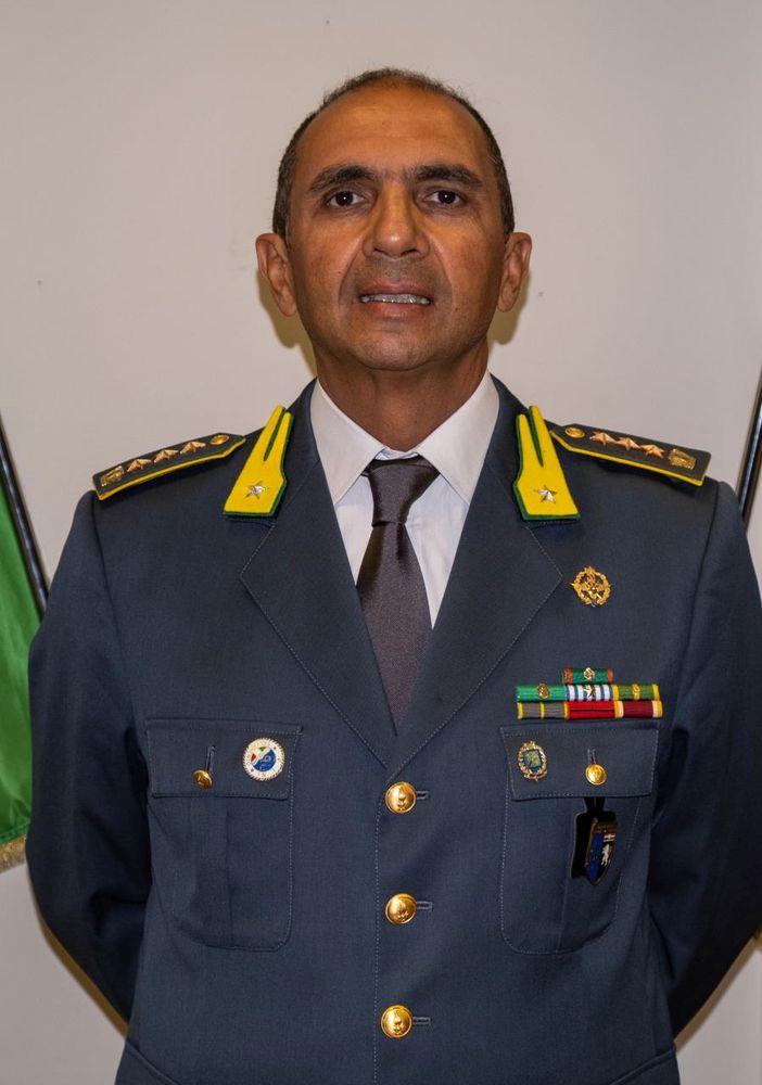 Il neo comandante della Guardia di Finanza di Asti, Colonnello t. ISSMI Antonio Giuseppe Garaglio