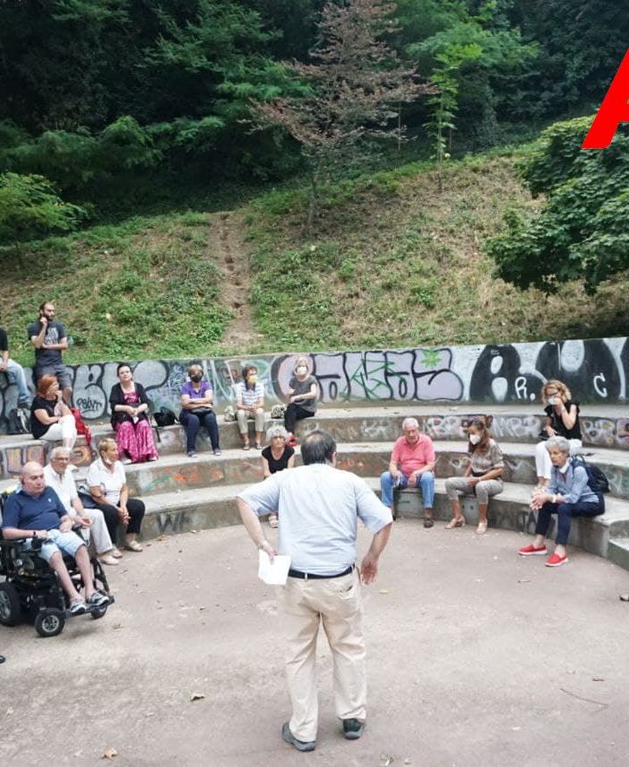 Una galleria fotografica dell'assemblea svoltasi nel pomeriggio al Bosco dei Partigiani