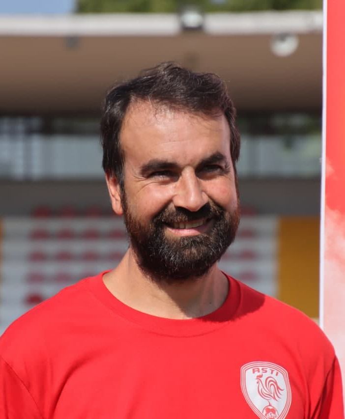 Davide Montanarelli, allenatore dell'Asti
