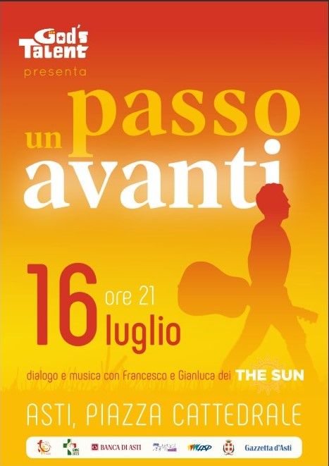 La locandina della serata