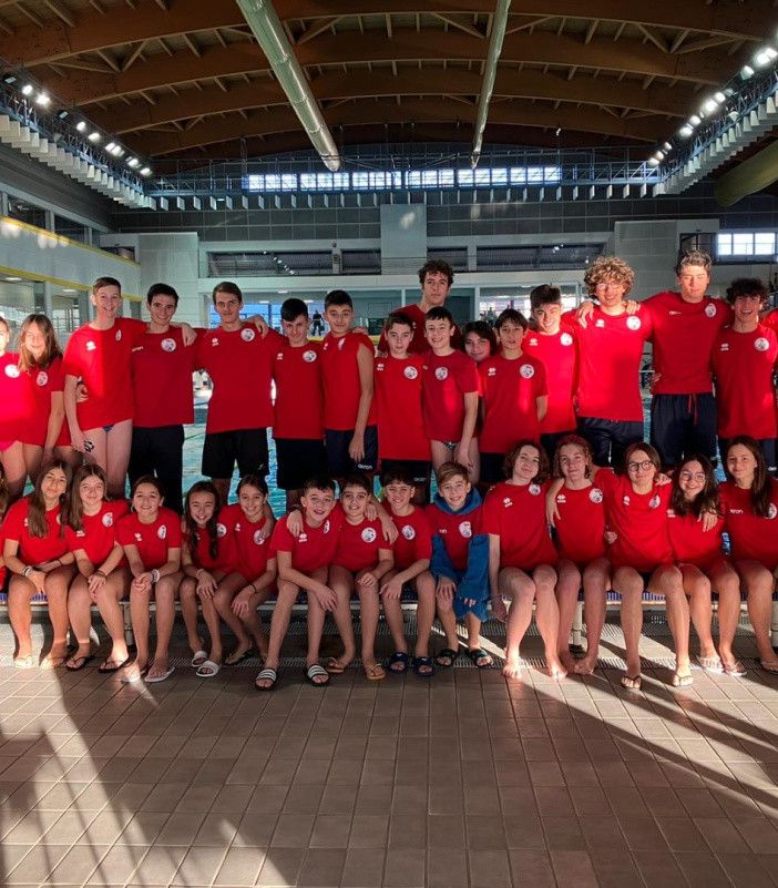 Buone prestazioni dell'Asti Nuoto nella prima tappa del Trofeo Davide Filippini