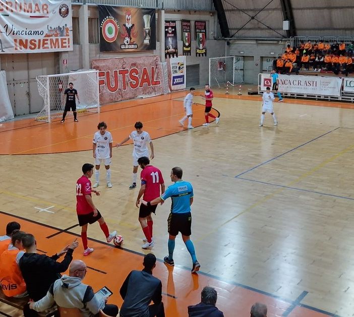 Un momento della partita disputata ieri pomeriggio