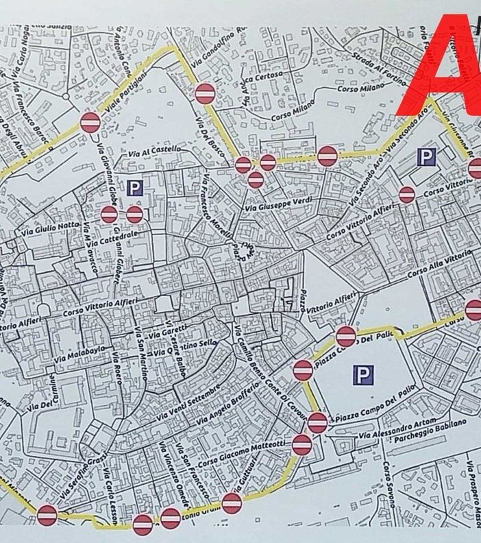 Quest'oggi Asti chiude al traffico e fa una &quot;prova generale&quot; per il Piano del Traffico
