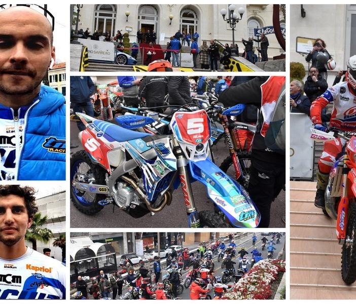 Il Boano Team di Caraglio alla prima prova del Campionato del Mondo Enduro di Sanremo (Foto e Video)