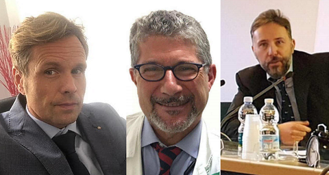 Agostino Banchi, Andrea De Maria e Flavio Tonelli