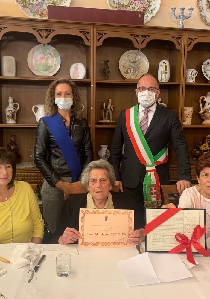 Il mese di ottobre si è aperto con i festeggiamenti di due neo centenarie
