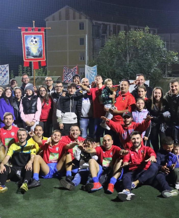 La premiazione di Santa Caterina, formazione vincitrice della scorsa edizione (ph. Merfephoto - Efrem Zanchettin)