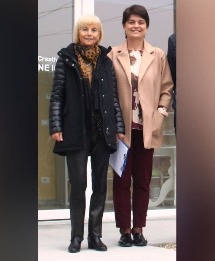 Barbara Botto (a destra) con la madre Ada Bruna Morando, fondatrice della Cooperativa Sociale Nuovi Orizzonti