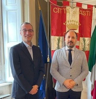 L'assessore Berzano e il sindaco Rasero