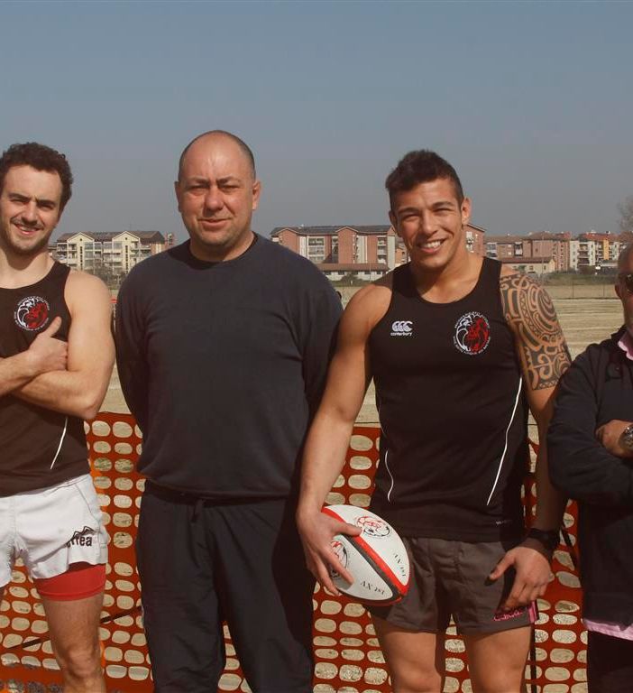 Dirigenti e atleti del Monferrato Rugby