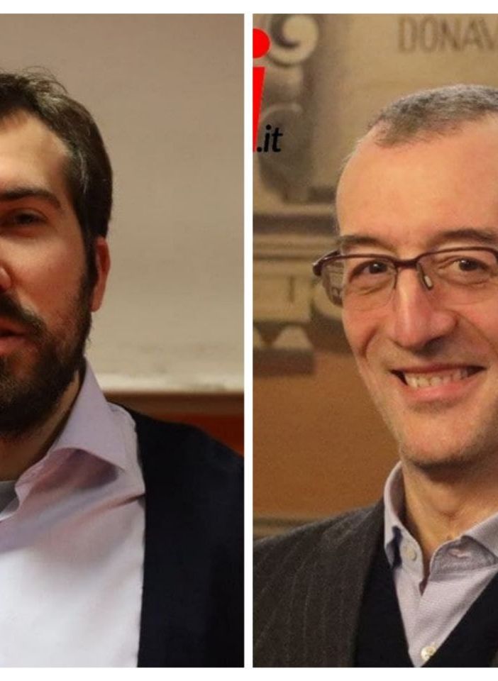 Collage fotografico con Mauro Bosia (a sinistra) e Renato Berzano, prossimi ospiti di &quot;Backstage&quot;