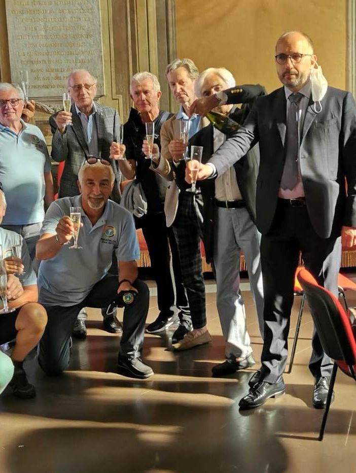 L'inaugurazione del piccolo Villaggio di Natale