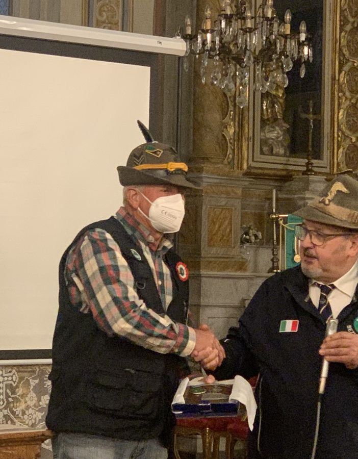 Alcune immagini della serata alpina di Bruno