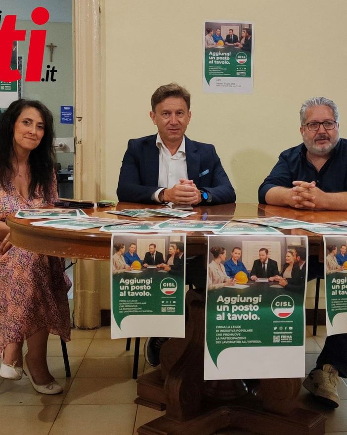 Nella foto, da sinistra: Cristina Vignolo, Marco Ciani e Stefano Calella