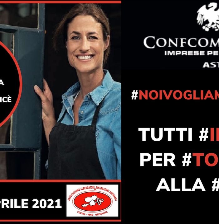 Anche la Confcommercio di Asti aderisce alla manifestazione nazionale organizzata da FIPE (VIDEO)