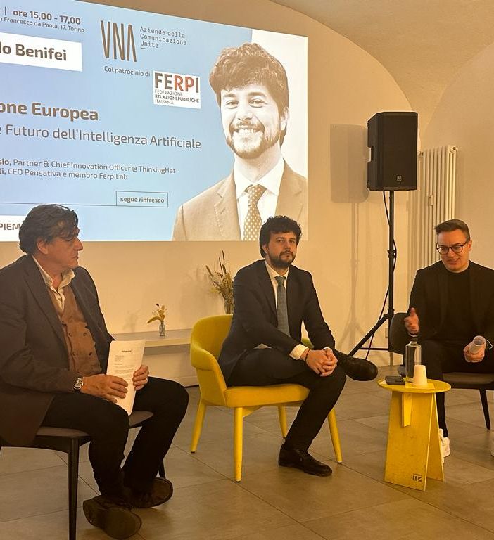 Intelligenza artificiale: l'onorevole Brando Benifei dialoga con Una e Ferpi sul regolamento