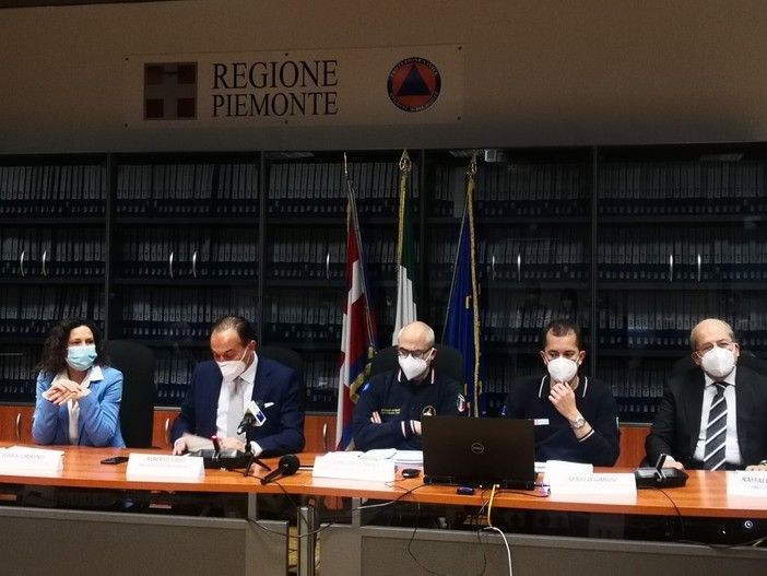 Un momento della conferenza stampa