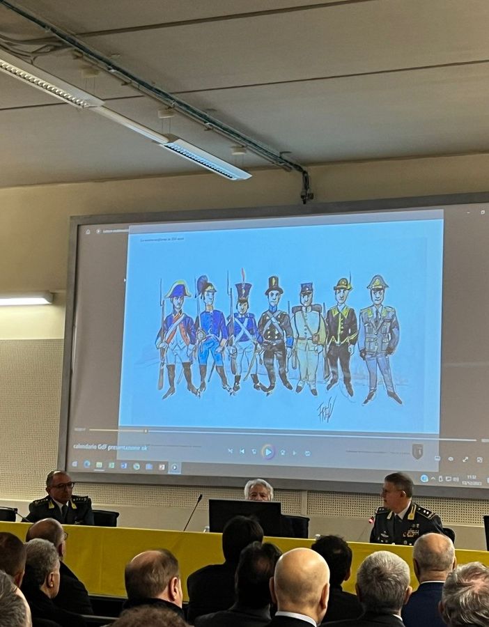 Presentato ad Asti il Calendario Storico del Comando Regionale della Guardia di Finanza