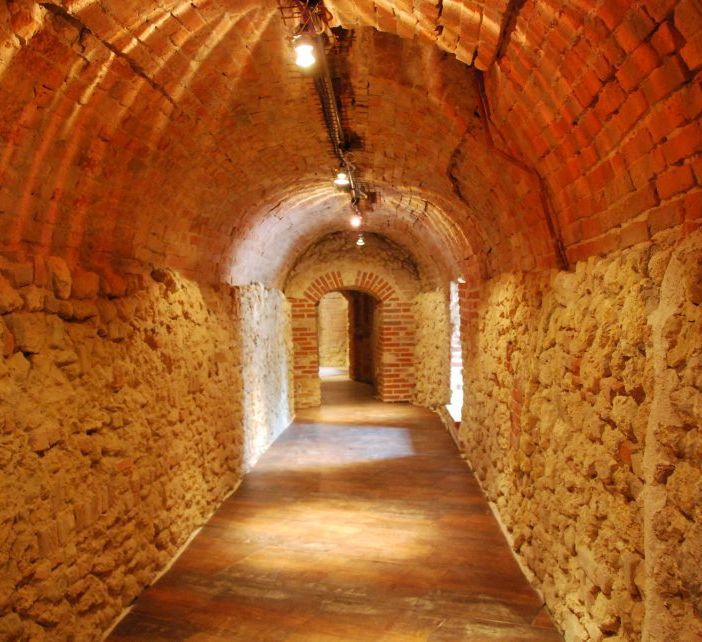 Camminamento del castello di Moncalvo