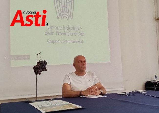 Carlo Fornaca, referente del gruppo costruttori edili dell'Unione Industriale di Asti