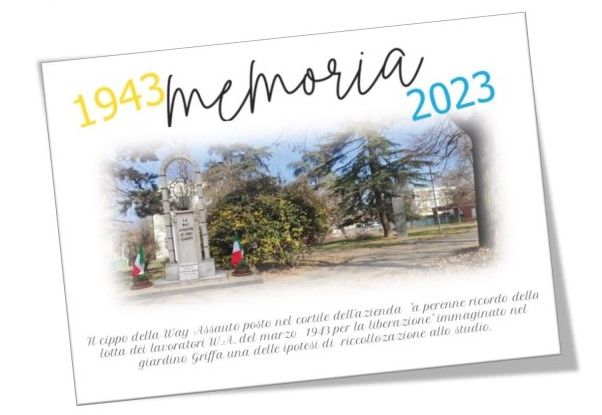 La UILM Asti celebra Liberazione inviando una cartolina ai lavoratori metalmeccanici della provincia