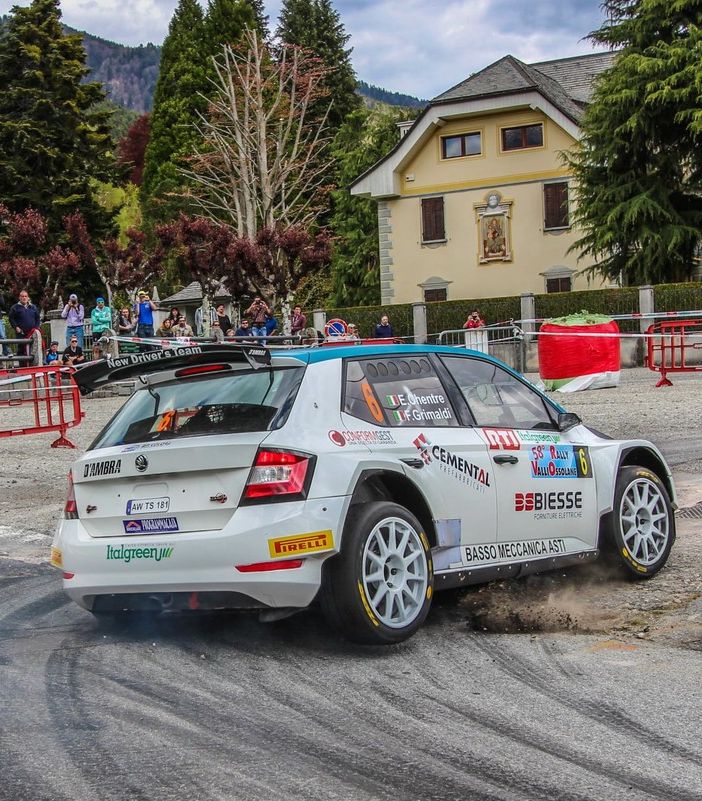 Team D'Ambra: quarta piazza con la Skoda Fabia Rally2 Evo e primi punti nel CRZ Prima zona