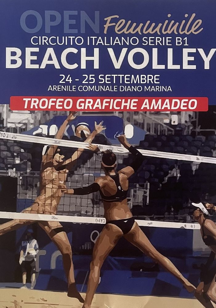 Beach volley: tappa a Diano Marina del circuito ‘Open 2x2’ femminile